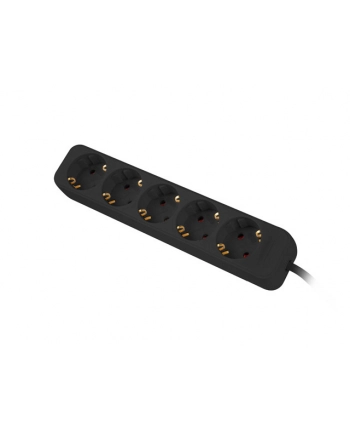 lanberg Listwa przedluzacz 3m 5X230v c PS0-05F-0300-BK