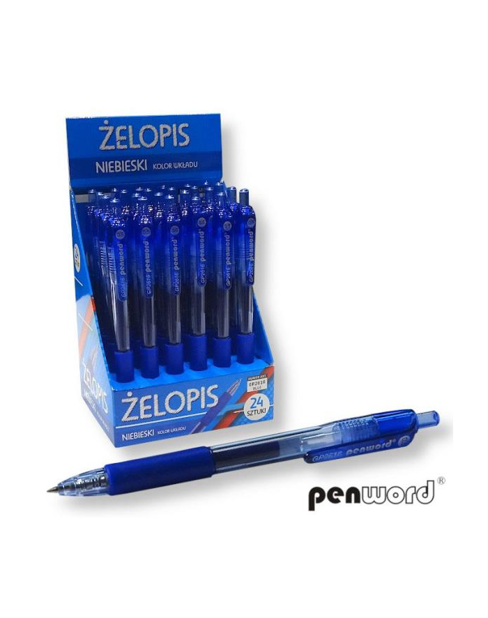 polsirhurt Długopis żelowy niebieski 2616 główny