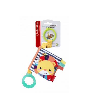 pulio Infantino 5362N Książeczka przywieszka z gryzaczkiem