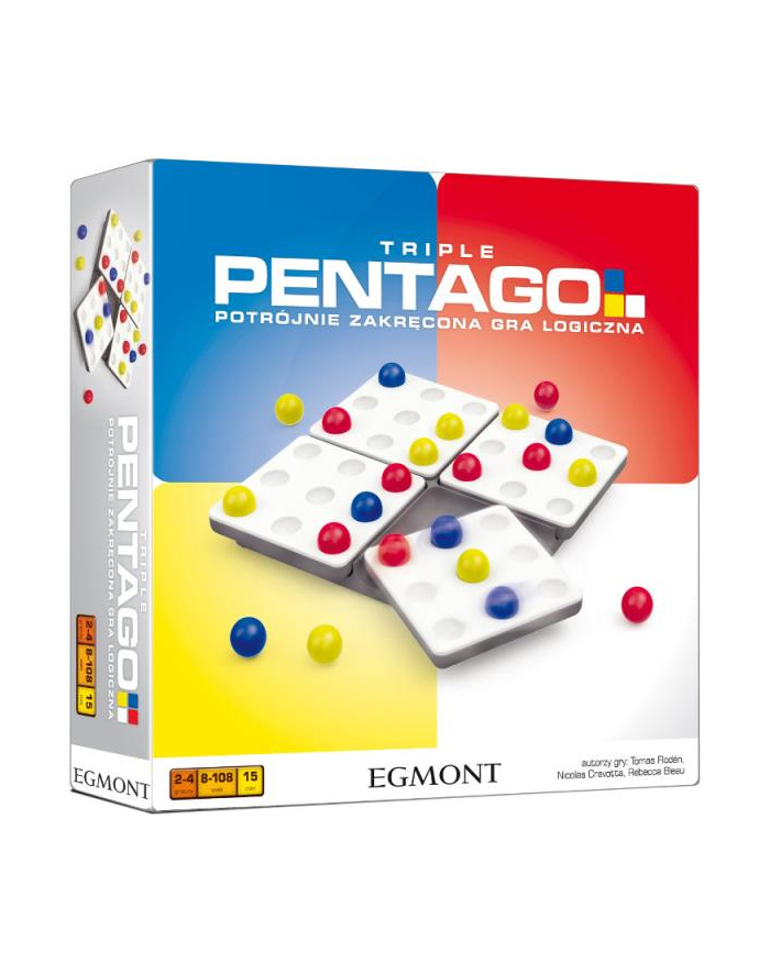 Pentago TRIPLE gra logiczna Egmont główny