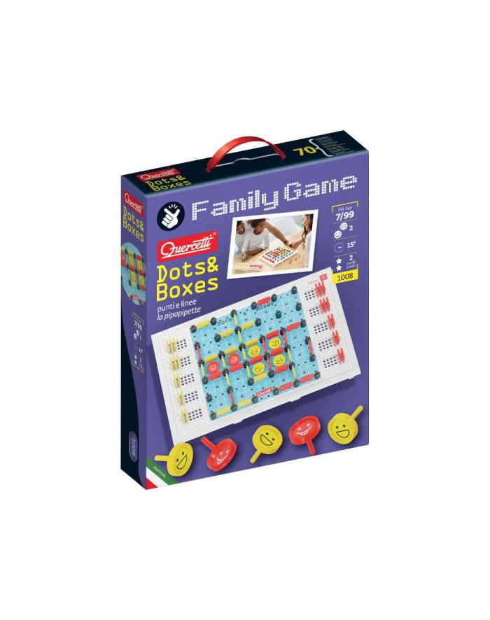 Kropki i tunele Dots'amp;boxes gra Family Game QUERCETTI 1008 główny