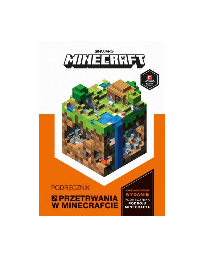 harpercollins Książka Minecraft Podręcznik przetrwania w Minecrafcie główny