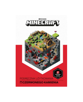 harpercollins Książka Minecraft Podręcznik użytkowania czerwonego kamienia