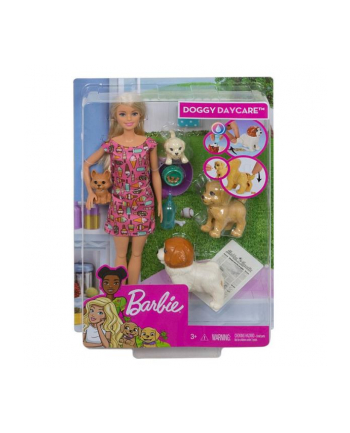 PROMO Barbie Lalka opiekunka piesków FXH08 MATTEL