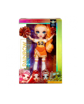 mga entertainment MGA Rainbow High Cheer Doll - Poppy Rowan (Orange) 572046