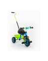 Rowerek trójkołowy Turbo niebiesko zielony 0336 Milly Mally - nr 1