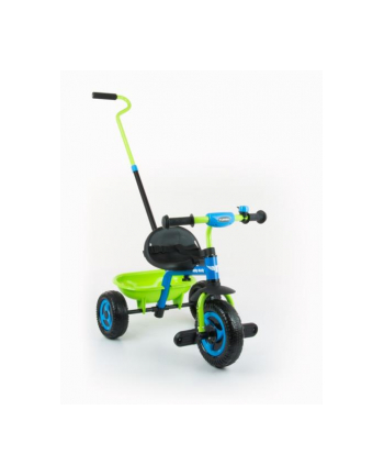 Rowerek trójkołowy Turbo niebiesko zielony 0336 Milly Mally