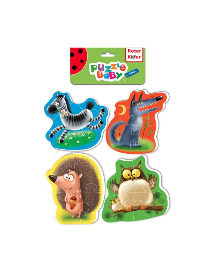 roter kafer Baby puzzle piankowe Zwierzęta RK6010-01 główny