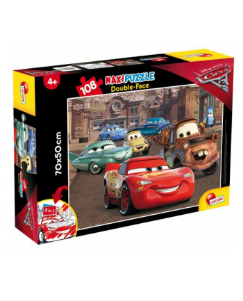 lisciani giochi Puzzle dwustronne Maxi 108 elementów Cars 3. Auta 3 63963 LISCIANI
