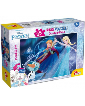 lisciani giochi Puzzle dwustronne Maxi 35 elementów Frozen. Kraina Lodu 66711 LISCIANI