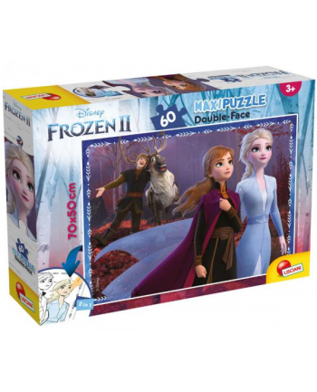 lisciani giochi Puzzle dwustronne Maxi 60 elementów Frozen II. Kraina Lodu 2 82162 LISCIANI