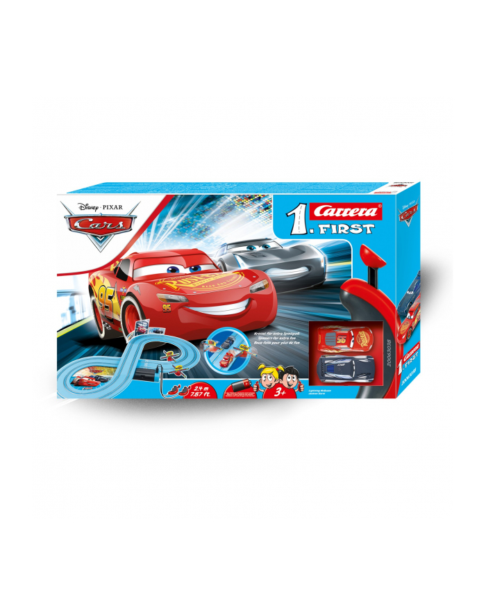 carrera toys Tor First Cars - Power Duel 2,4m 63038 Disney-Pixar Carrera główny