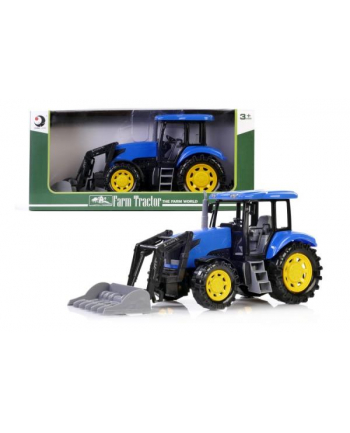 artyk Traktor z podnośnikiem 43cm niebieski 159633