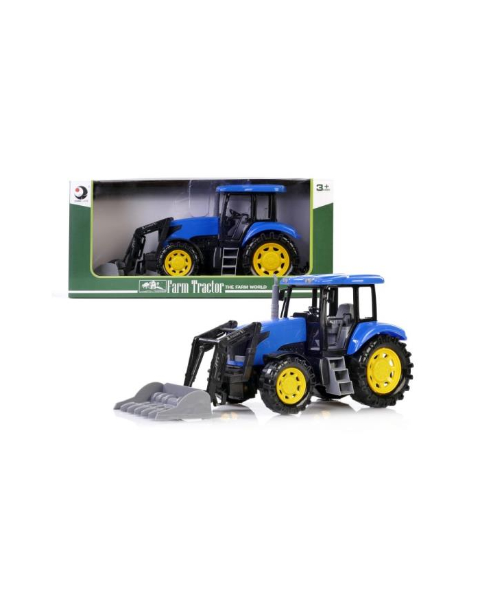 artyk Traktor z podnośnikiem 43cm niebieski 159633 główny
