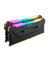 corsair Pamięć DDR4 Vengeance RGB PRO 16GB/3200(2x8GB) czarna C16 Ryzen - nr 3