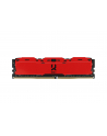 GOODRAM IRDM X DDR4 16GB 3200MHz CL16 DIMM Red - nr 1