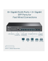 TP-LINK TL-SG3210 Gbit Managed Switch 8xGigabit RJ45 Ports 2xGigabit SFP Slots 13inch Omada SDN - nr 20