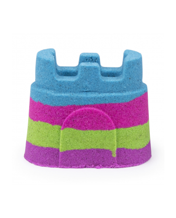 Kinetic Sand Piasek kinetyczny Tęczowy zamek p18 6059188 Spin Master