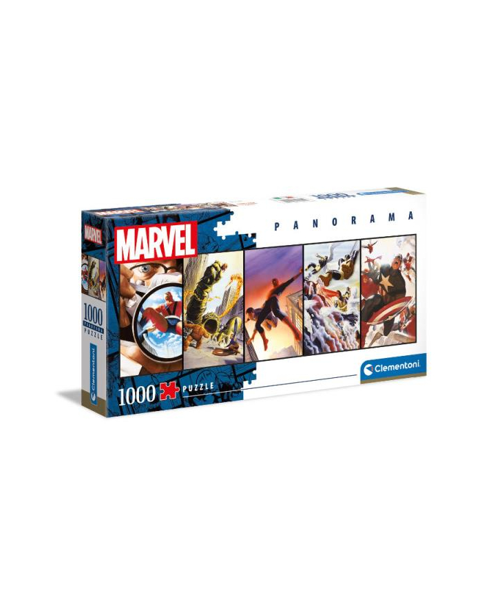 Clementoni Puzzle 1000el panorama Marvel 80 39611 główny