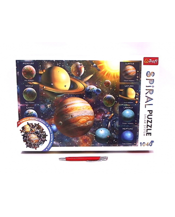 Puzzle 1040el Spiralne - Układ Słoneczny 40013 Trefl