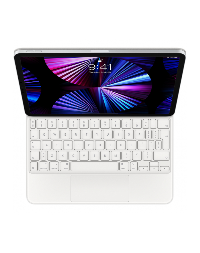 apple Klawiatura iPad Magic Keyboard 11 Biała Angielski (międzynarodowy) główny