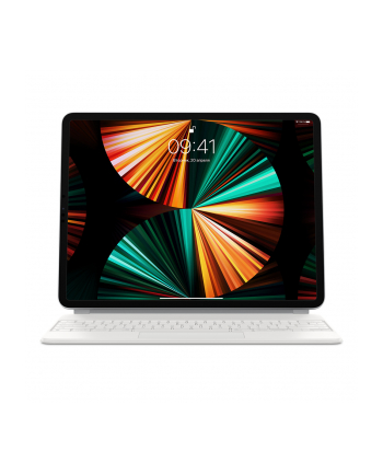 apple Klawiatura iPad Magic 12.9 Biała Russian