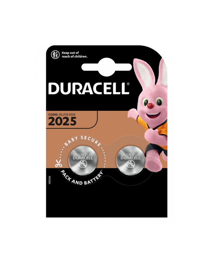 duracell Bateria litowa CR2025 blister 2szt główny