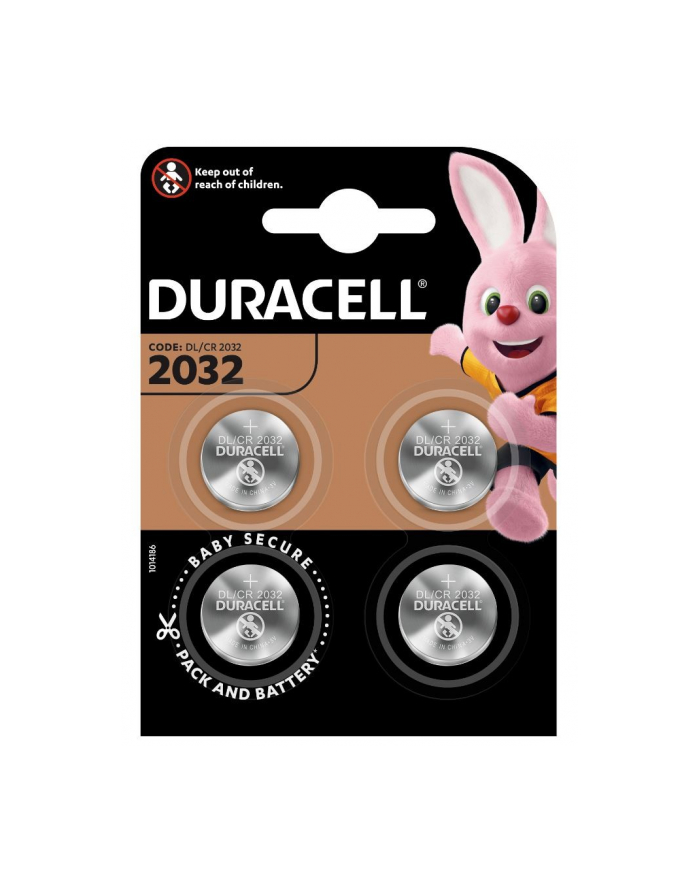 duracell Bateria litowa CR2032 bliter 4 sztuki główny