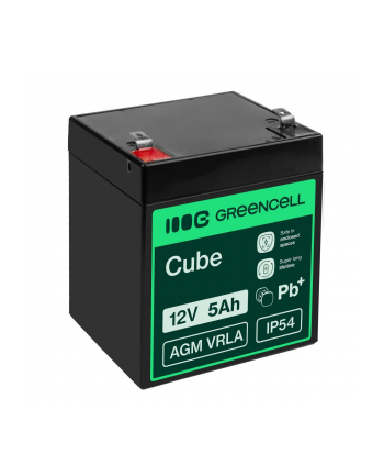 green cell Akumulator AGM 12V 5Ah nr 1