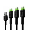 green cell Kabel GC Ray 3x USB-C - nr 5