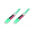 digitus Patch cord światłowodowy FO LC-LC MM 50/125 OM3 duplex LSOH 2m - nr 1