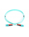 digitus Patch cord światłowodowy FO LC-LC MM 50/125 OM3 duplex LSOH 2m - nr 9