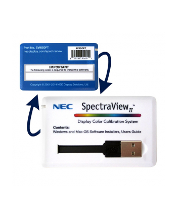 nec Oprogramowanie SpectraView II USB License 100013825