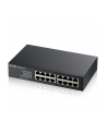 zyxel Przełącznik niezarządzalny GS1100-16-(wersja europejska)0103F 16x Gigabit Unmanaged Switch                  GS1100-16-(wersja europejska)0103F - nr 72