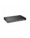 zyxel Przełącznik zarządzalny GS1900-48HP v2, 48-port GbE L2 Smart Switch 170W rack            GS1900-48HPv2 - nr 17