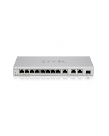 zyxel Przełącznik zarządzalny XGS1210-12, 12-Port Gigabit webmanaged Switch with 8 port       1G + 3-Port MultiGig 1/2.5/5/10G + 1-Port SFP+ XGS1250-12-ZZ01