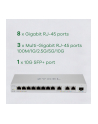 zyxel Przełącznik zarządzalny XGS1210-12, 12-Port Gigabit webmanaged Switch with 8 port       1G + 3-Port MultiGig 1/2.5/5/10G + 1-Port SFP+ XGS1250-12-ZZ01 - nr 37