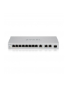 zyxel Przełącznik zarządzalny XGS1210-12, 12-Port Gigabit webmanaged Switch with 8 port       1G + 3-Port MultiGig 1/2.5/5/10G + 1-Port SFP+ XGS1250-12-ZZ01 - nr 44