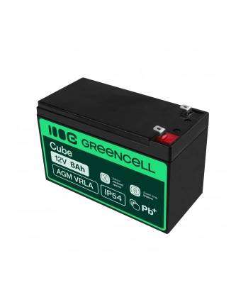 green cell Akumulator AGM VRLA 12V 8Ah