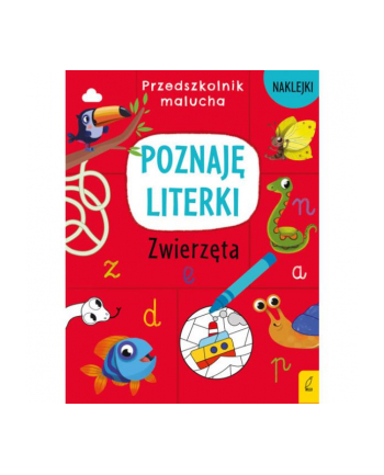 foksal Książka Przedszkolnik malucha. Poznaję literki. Zwierzęta