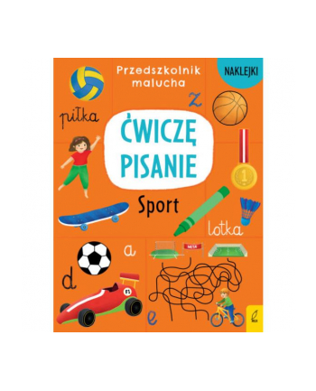 foksal Książka Przedszkolnik malucha. Ćwiczę pisanie. Sport