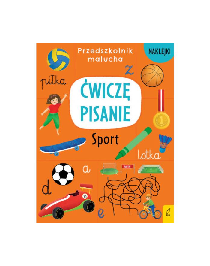 foksal Książka Przedszkolnik malucha. Ćwiczę pisanie. Sport główny