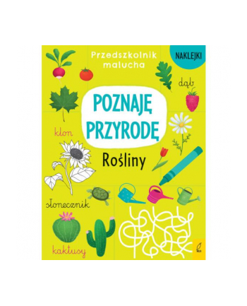 foksal Książka Przedszkolnik malucha. Poznaję przyrodę. Rośliny