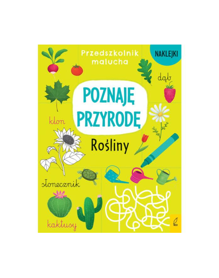 foksal Książka Przedszkolnik malucha. Poznaję przyrodę. Rośliny główny