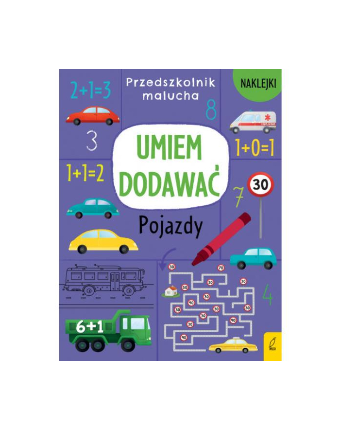 foksal Książka Przedszkolnik malucha. Umiem dodawać. Pojazdy główny