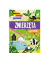 foksal Książka Naklejam, koloruję, rozwiązuję. Zwierzęta egzotyczne - nr 1
