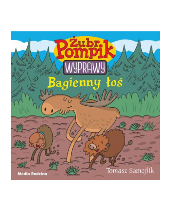 inni Książka Żubr Pompik. Wyprawy. Tom 2 Bagienny łoś