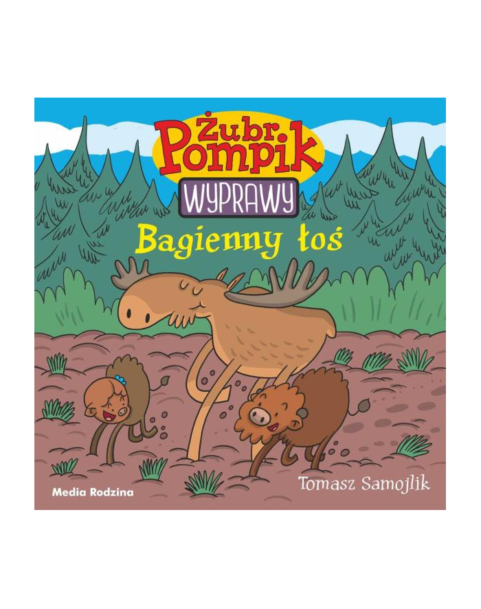 inni Książka Żubr Pompik. Wyprawy. Tom 2 Bagienny łoś główny