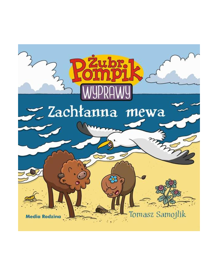 inni Książka Żubr Pompik. Wyprawy. Tom 6 Zachłanna mewa główny