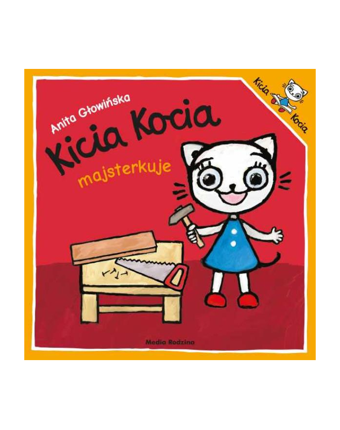 inni Książka Kicia Kocia majsterkuje. główny